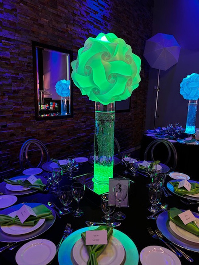 Cool centerpieces for your Bar or Bat Mitzvah