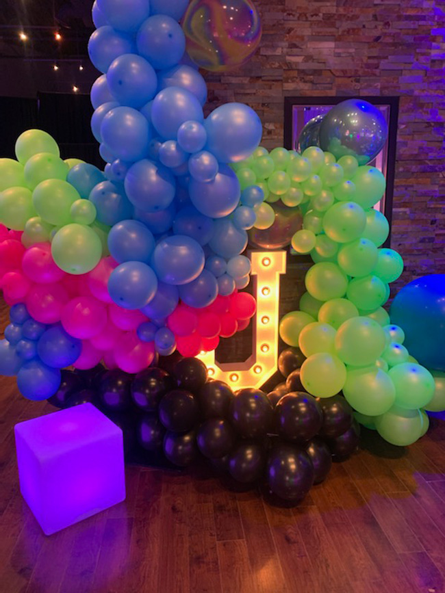 Balloons add a festive and fun look to any event!
